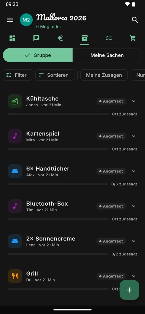Packliste