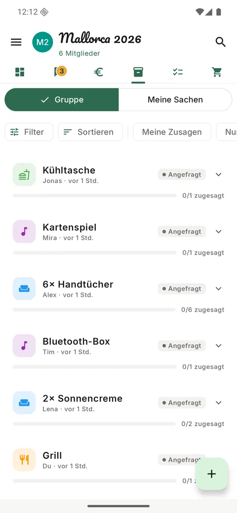 Packliste